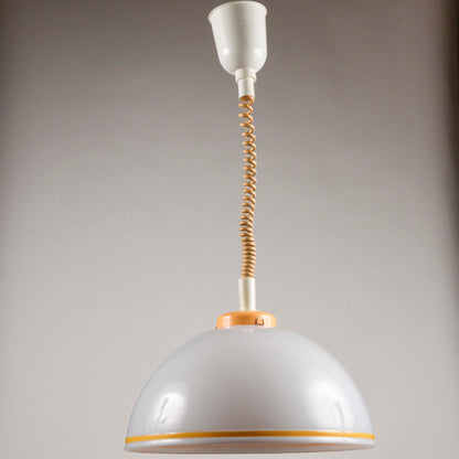 Lampadario plastica Guzzini anni 1970