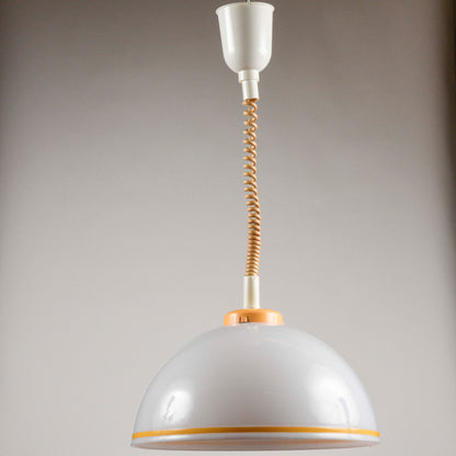 Lampadario plastica Guzzini anni 1970