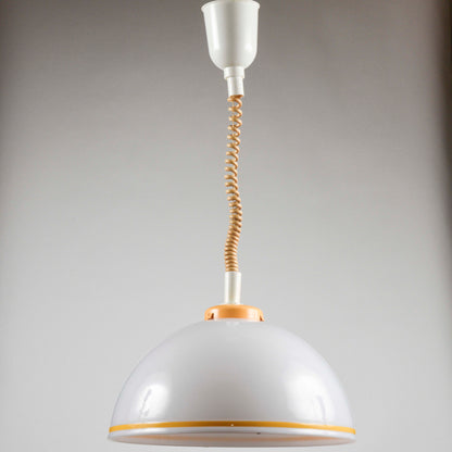 Lampadario plastica Guzzini anni 1970