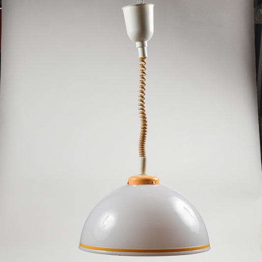 Lampadario plastica Guzzini anni 1970