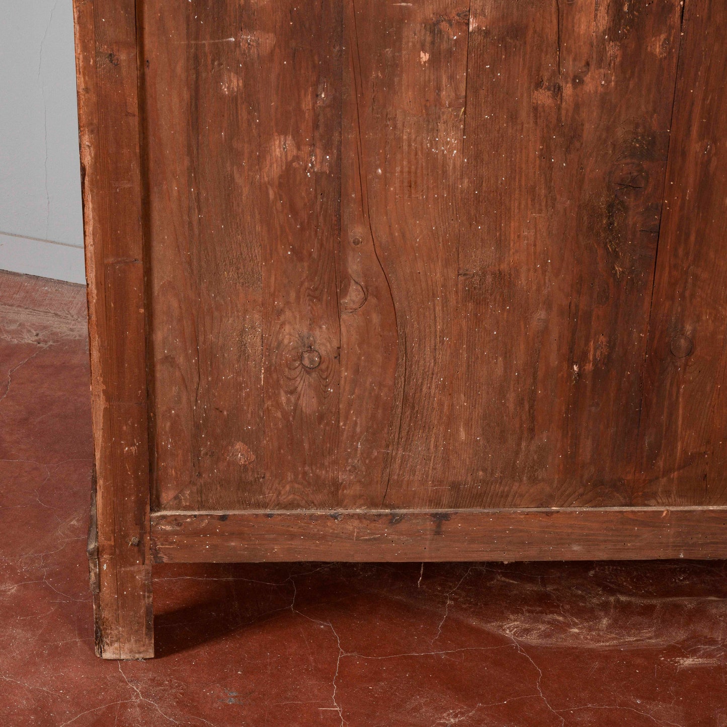 Credenza con piattaia in abete epoca fine XIX secolo