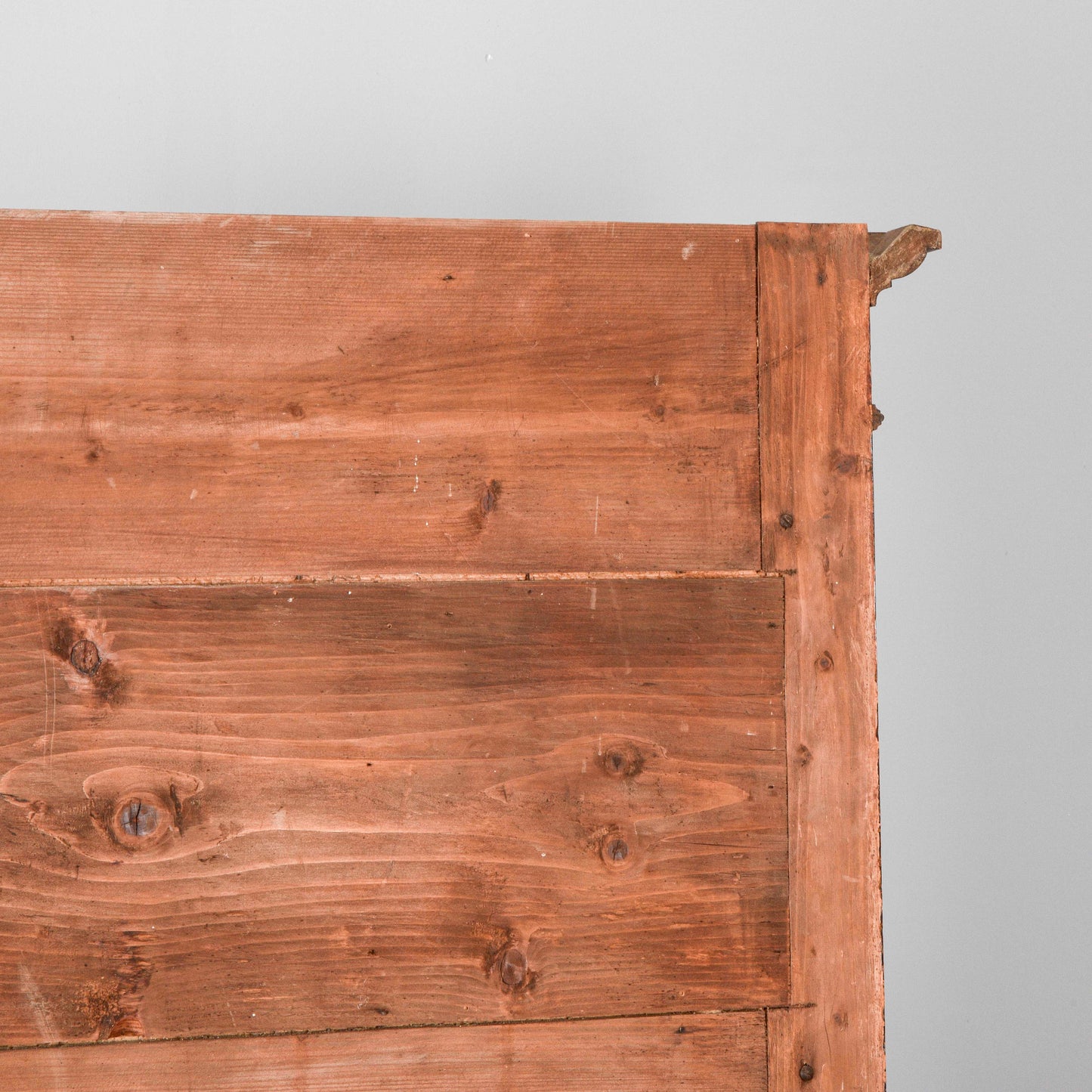 Credenza con piattaia in abete epoca fine XIX secolo