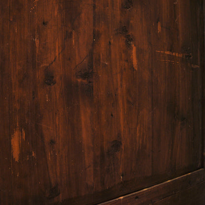 Credenza doppio corpo fine XIX secolo