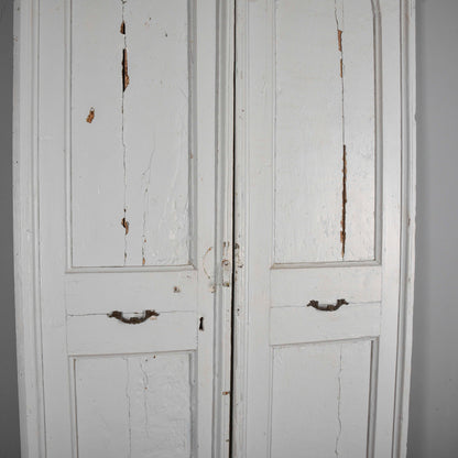 Porta a due ante sagomate epoca 1800