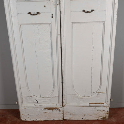 Porta a due ante sagomate epoca 1800