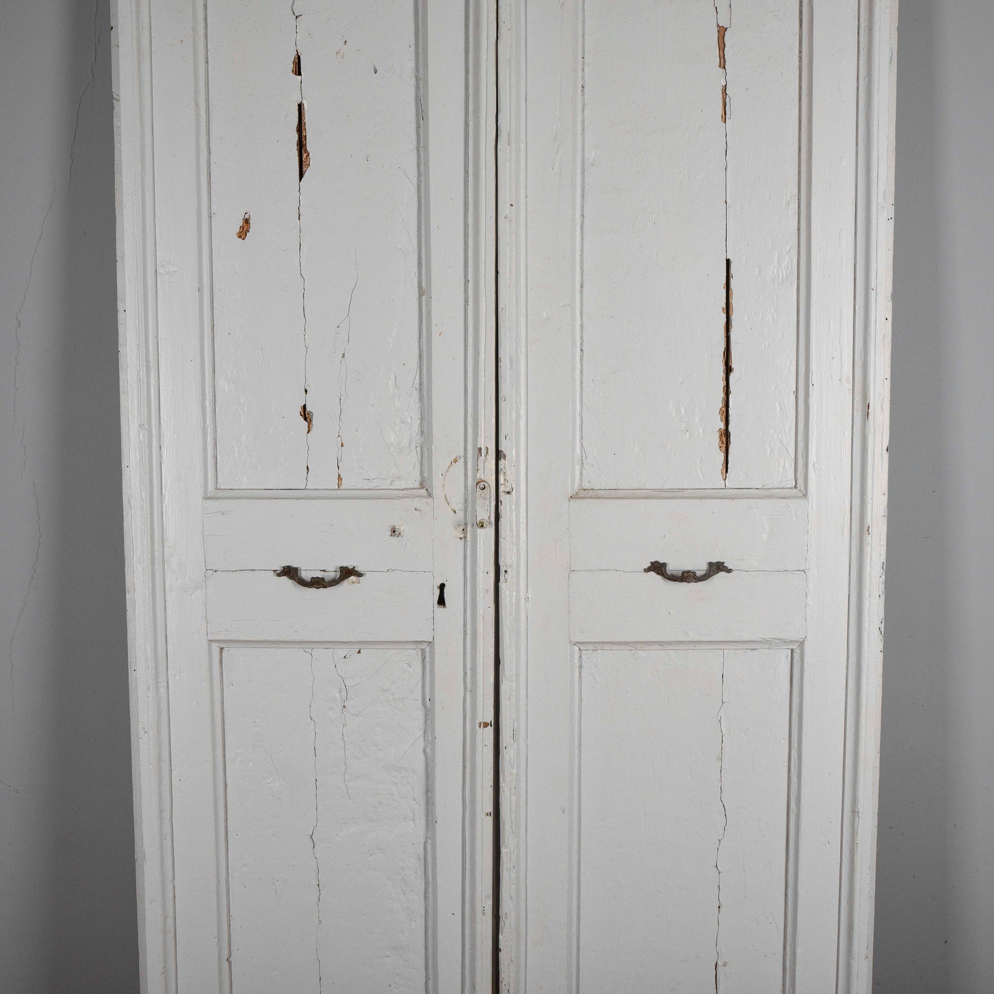 Porta a due ante sagomate epoca 1800