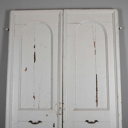 Porta a due ante sagomate epoca 1800