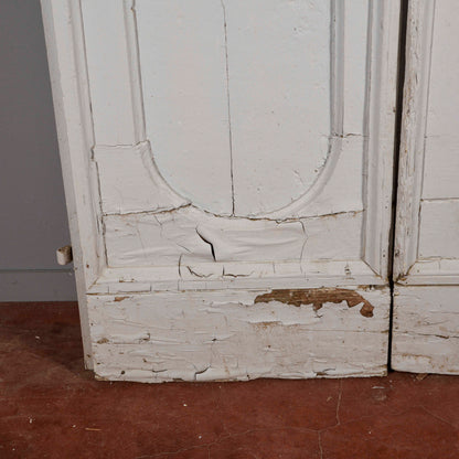 Porta a due ante sagomate epoca 1800