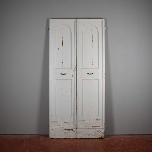 Porta a due ante sagomate epoca 1800