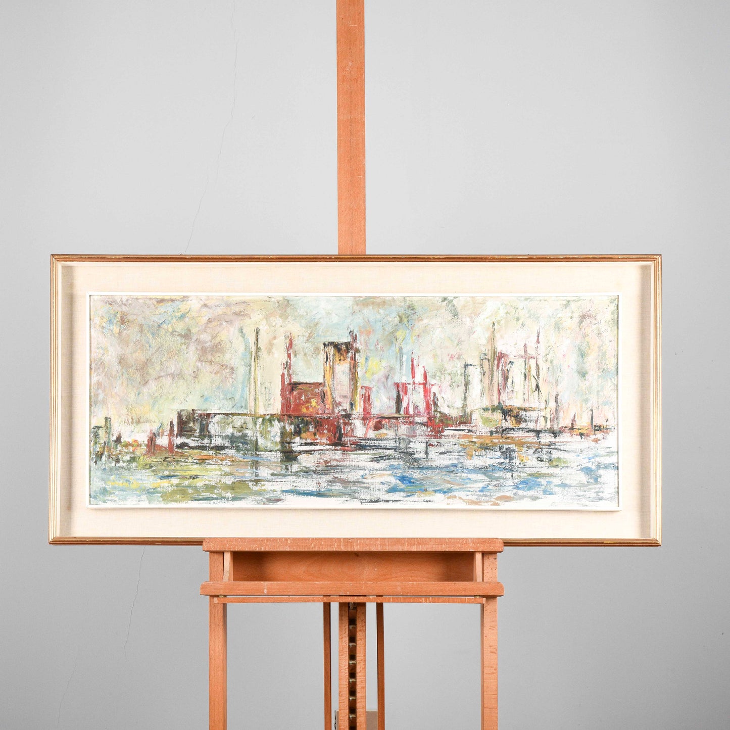 Quadro dipinto 1962 firmato Zauli Paolo