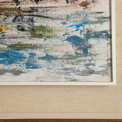 Quadro dipinto 1962 firmato Zauli Paolo