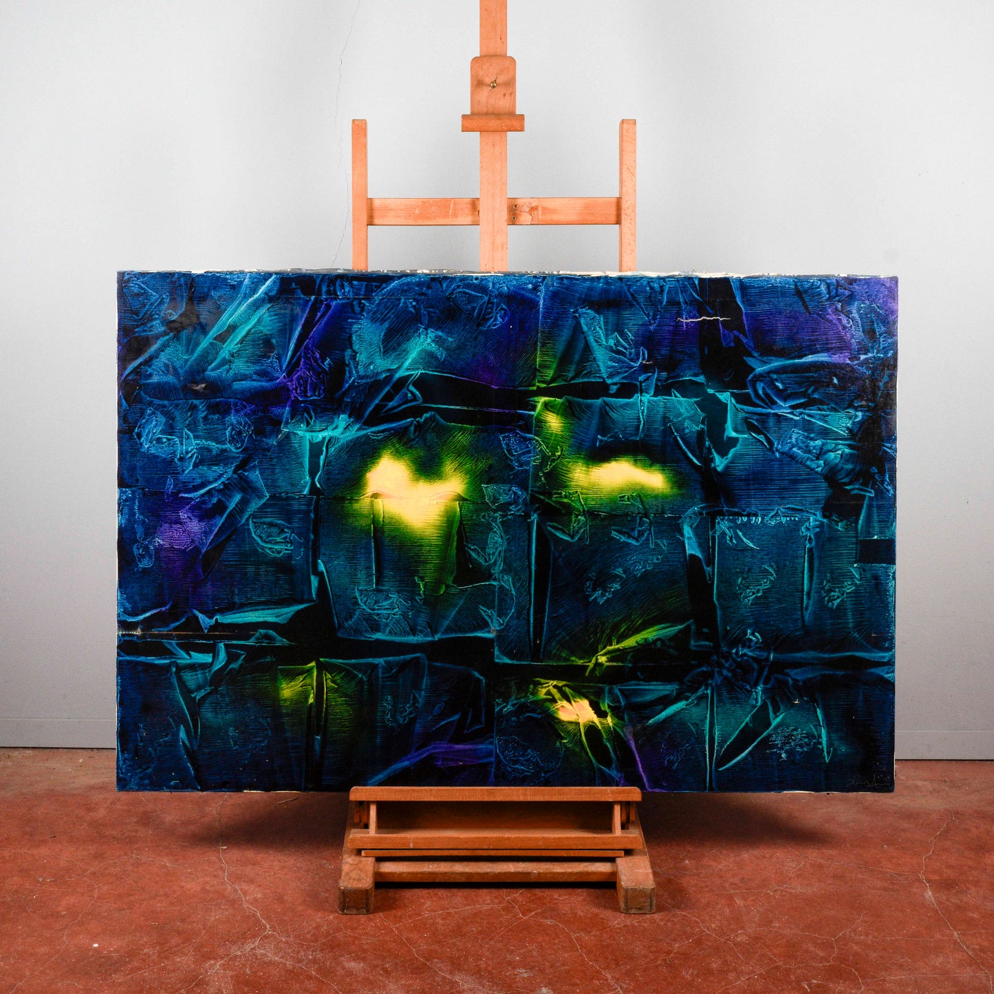 Quadro tela moderna firmata Paolini Lucilla anno 1994