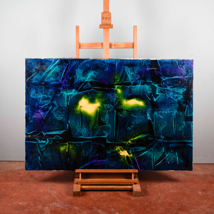Quadro tela moderna firmata Paolini Lucilla anno 1994