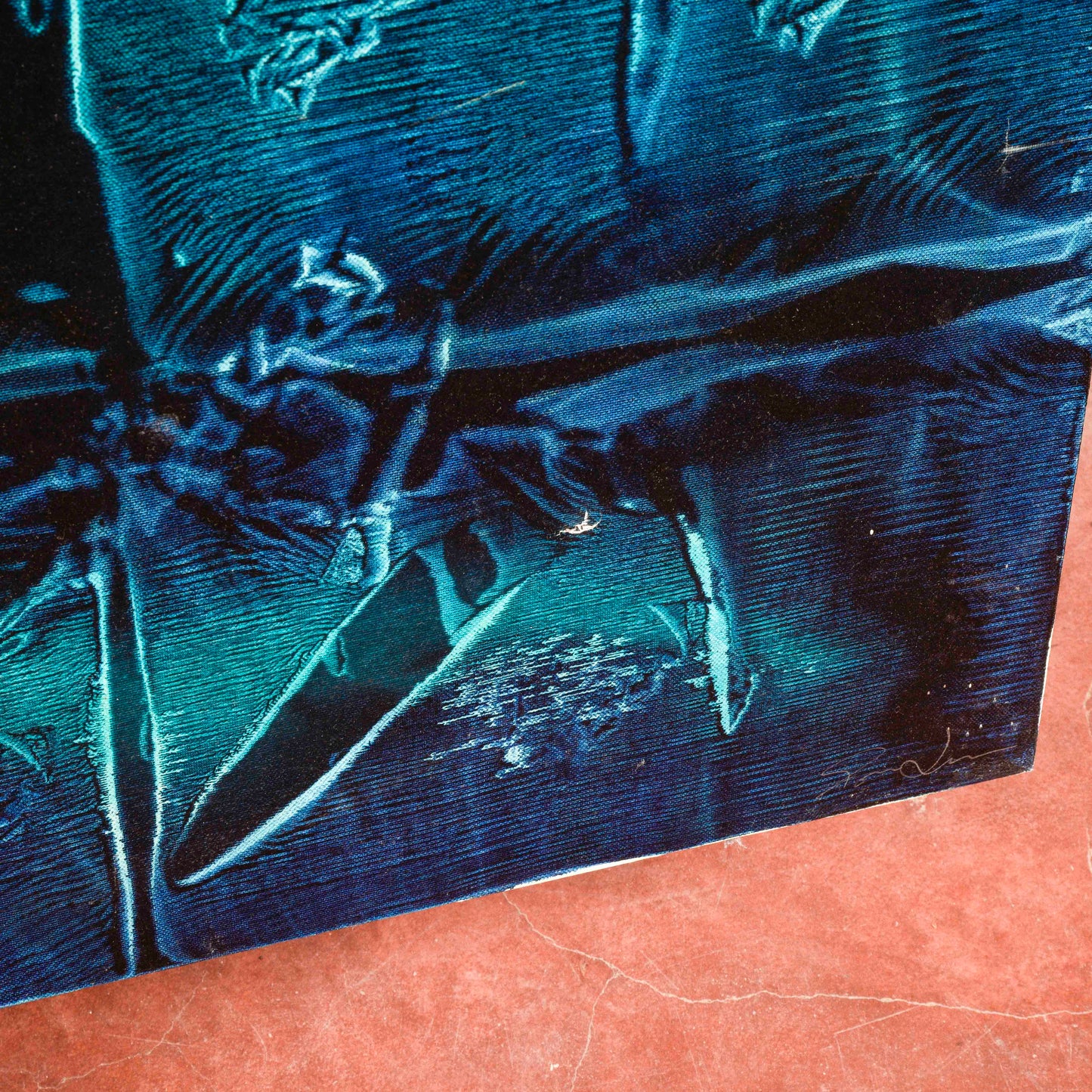Quadro tela moderna firmata Paolini Lucilla anno 1994