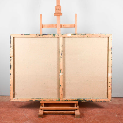 Quadro tela moderna firmata Paolini Lucilla anno 1994