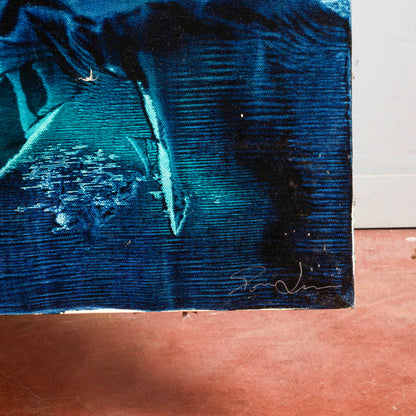 Quadro tela moderna firmata Paolini Lucilla anno 1994