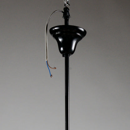 Lampadario vintage restaurato metà secolo stile Stilnovo