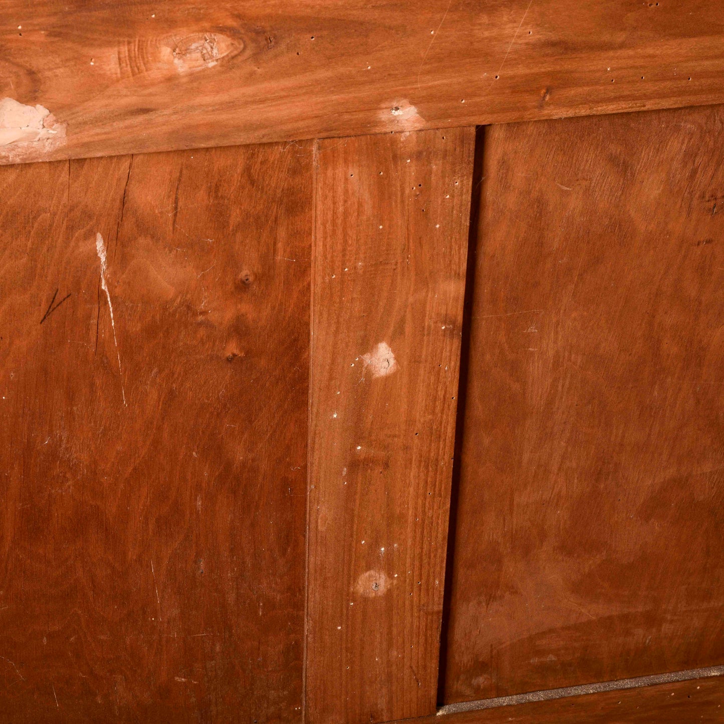 Credenza art déco con specchiera piano in marmo nero venato