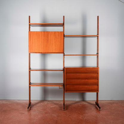 Libreria credenza svedese a giorno vintage