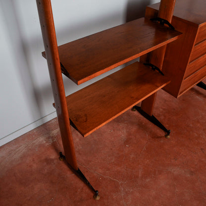 Libreria credenza svedese a giorno vintage