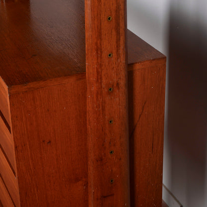 Libreria credenza svedese a giorno vintage