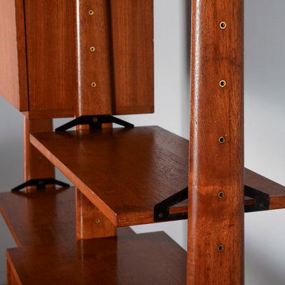 Libreria credenza svedese a giorno vintage