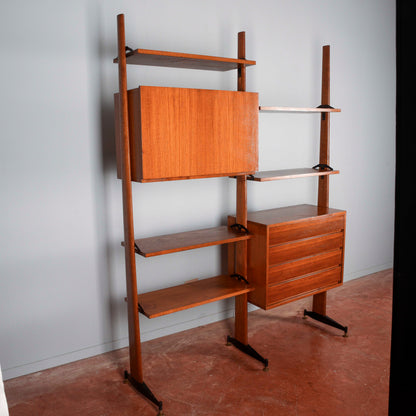 Libreria credenza svedese a giorno vintage
