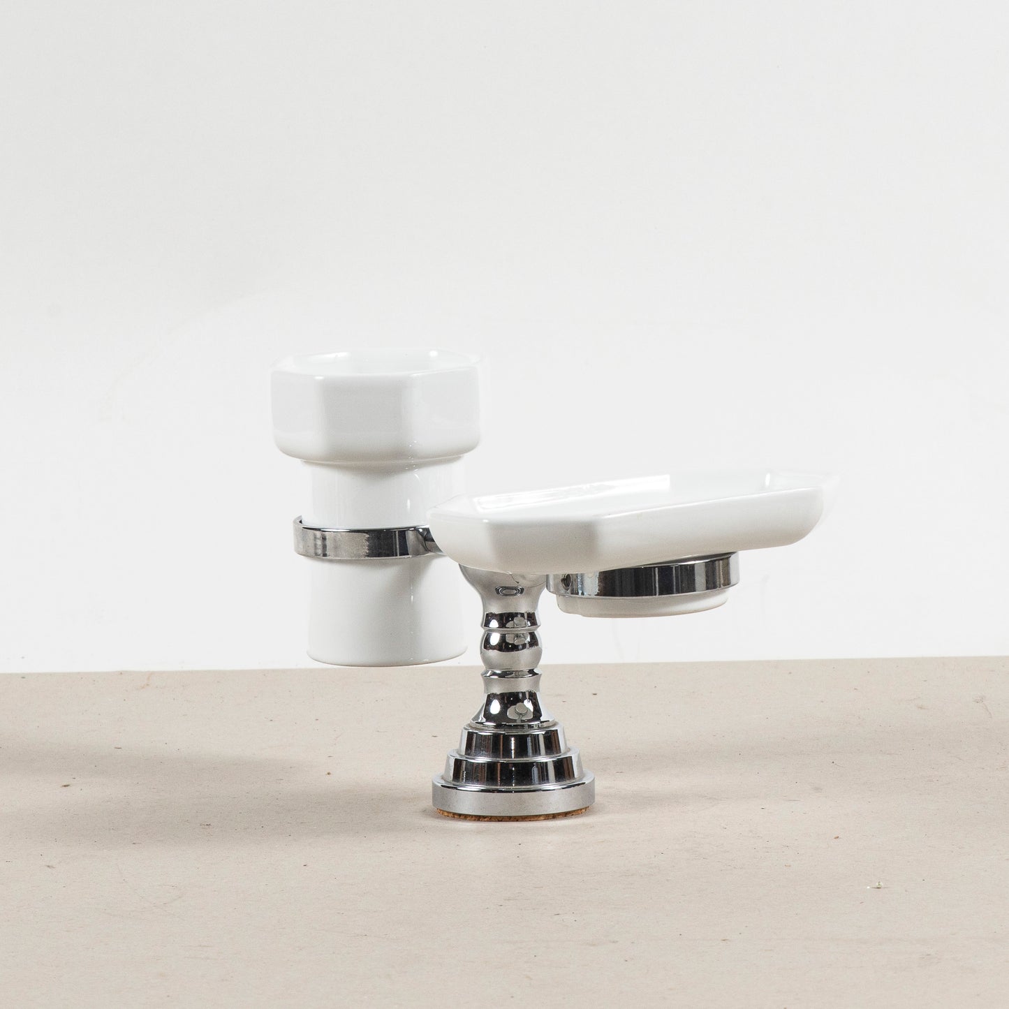 set da bagno porta spazzolini e porta sapone