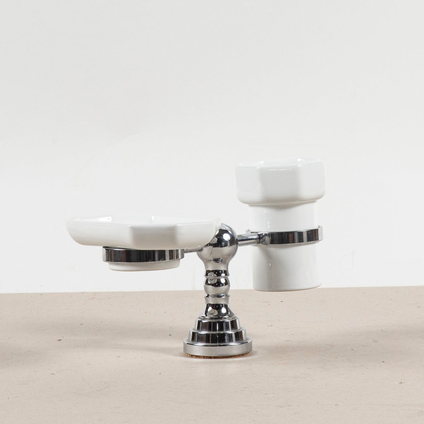 set da bagno porta spazzolini e porta sapone