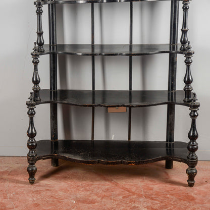 Etagere libreria scaffali a giorno epoca 800