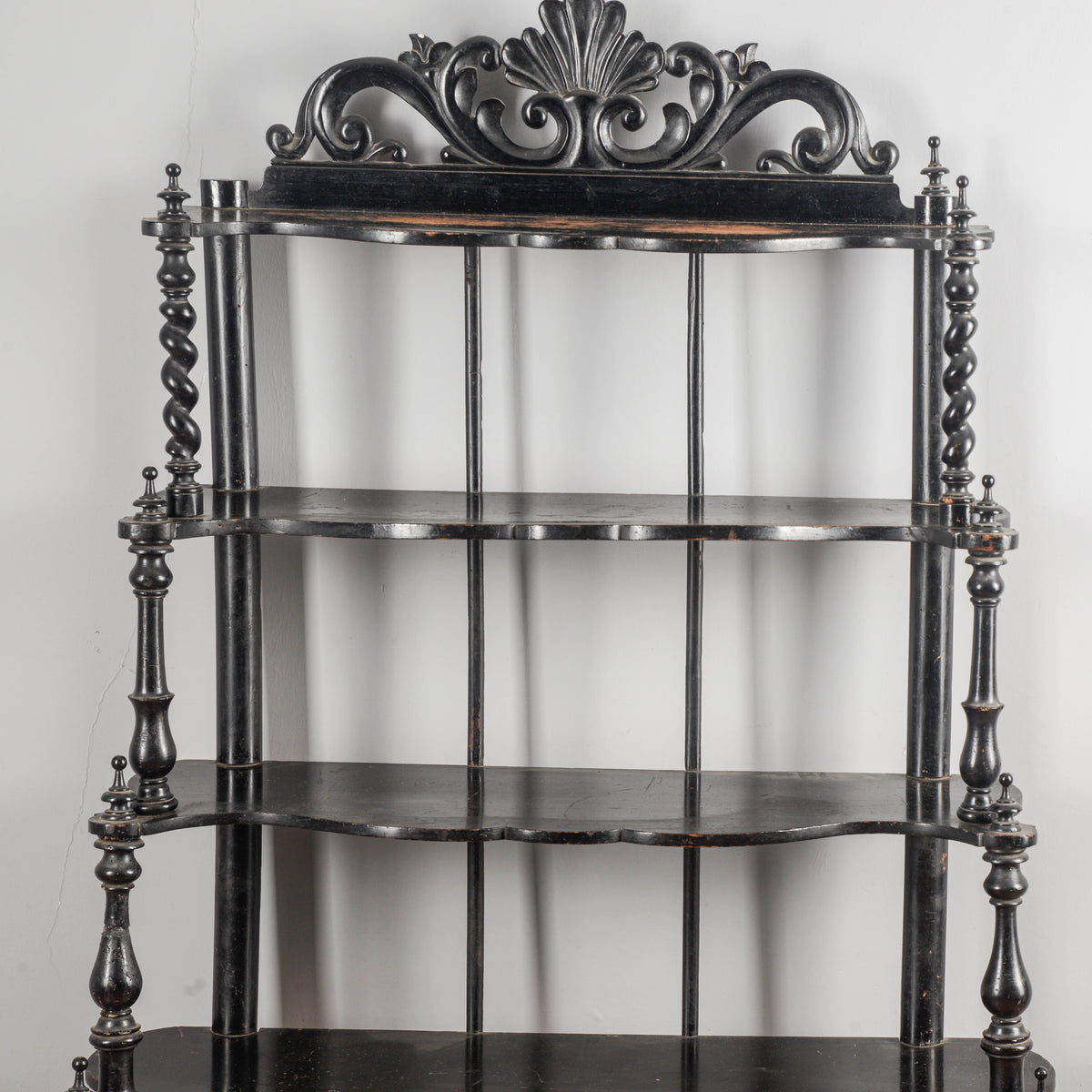 Etagere libreria scaffali a giorno epoca 800