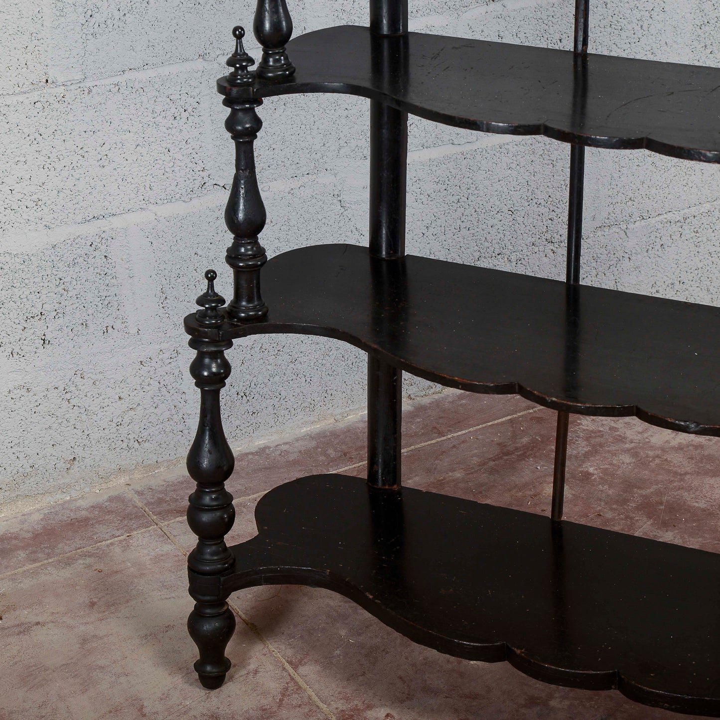 Etagere libreria scaffali a giorno epoca 800