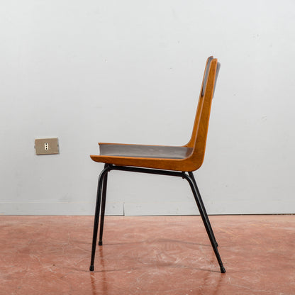 Sedia Boomerang Di Carlo De Carli Anni 50 Vintage Design