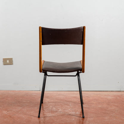 Sedia Boomerang Di Carlo De Carli Anni 50 Vintage Design