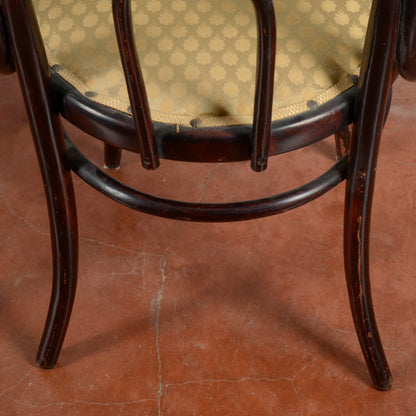 coppia poltroncine antiche stile thonet