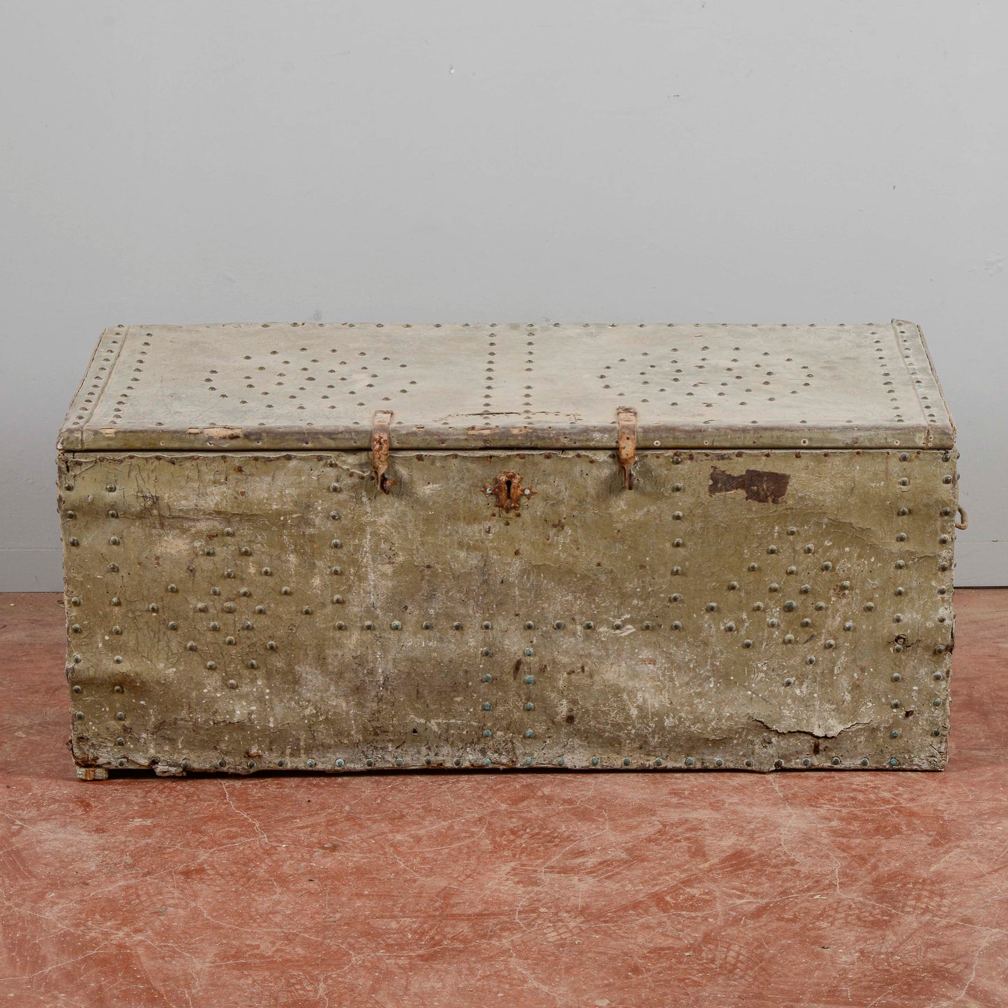 Antico Baule Da Restaurare