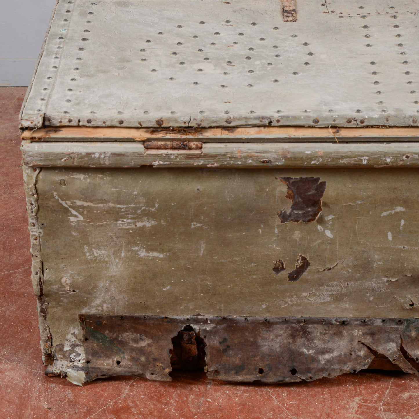 Antico Baule Da Restaurare