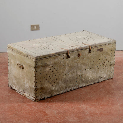 Antico Baule Da Restaurare