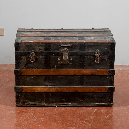 Baule Antico A Fasce