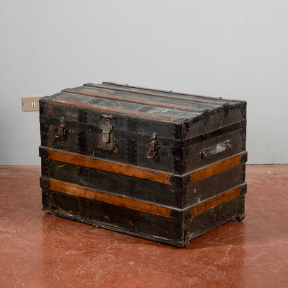 Baule Antico A Fasce