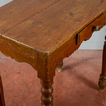 Scrivania tavolo scrittoio piccolino XIX secolo