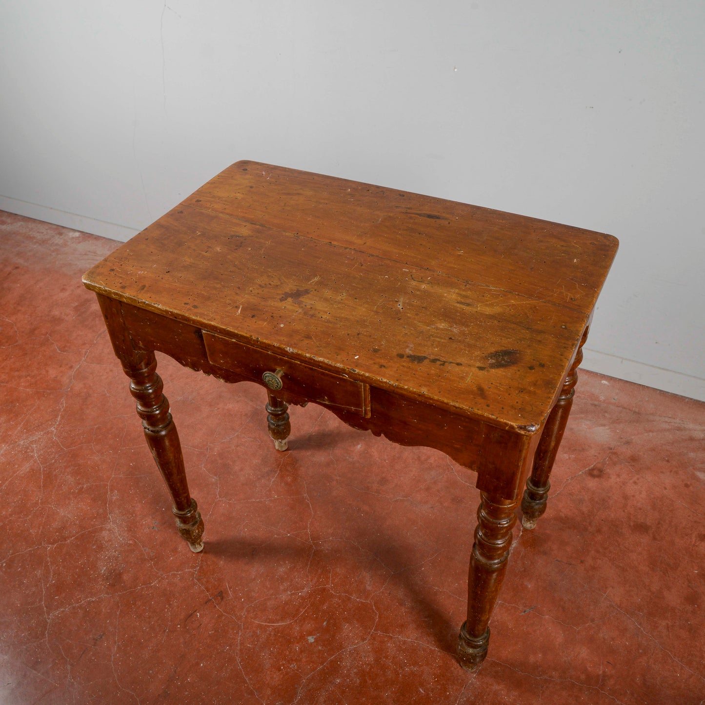 Scrivania tavolo scrittoio piccolino XIX secolo