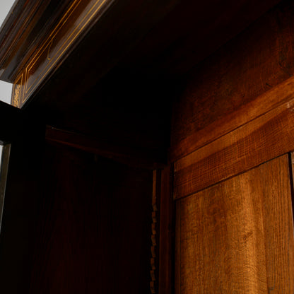 Credenza Vetrina Libreria Intarsiata