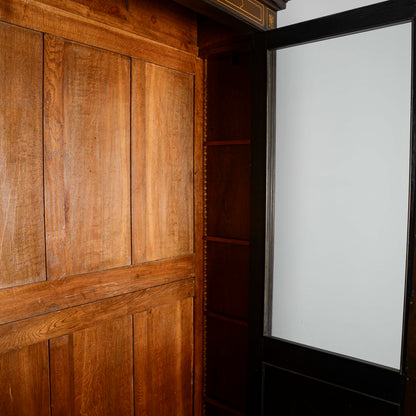Credenza Vetrina Libreria Intarsiata