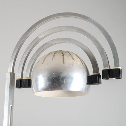 Lampada Ad Arco Stile Reggiani Space Age