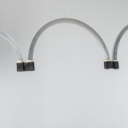 Lampada Ad Arco Stile Reggiani Space Age