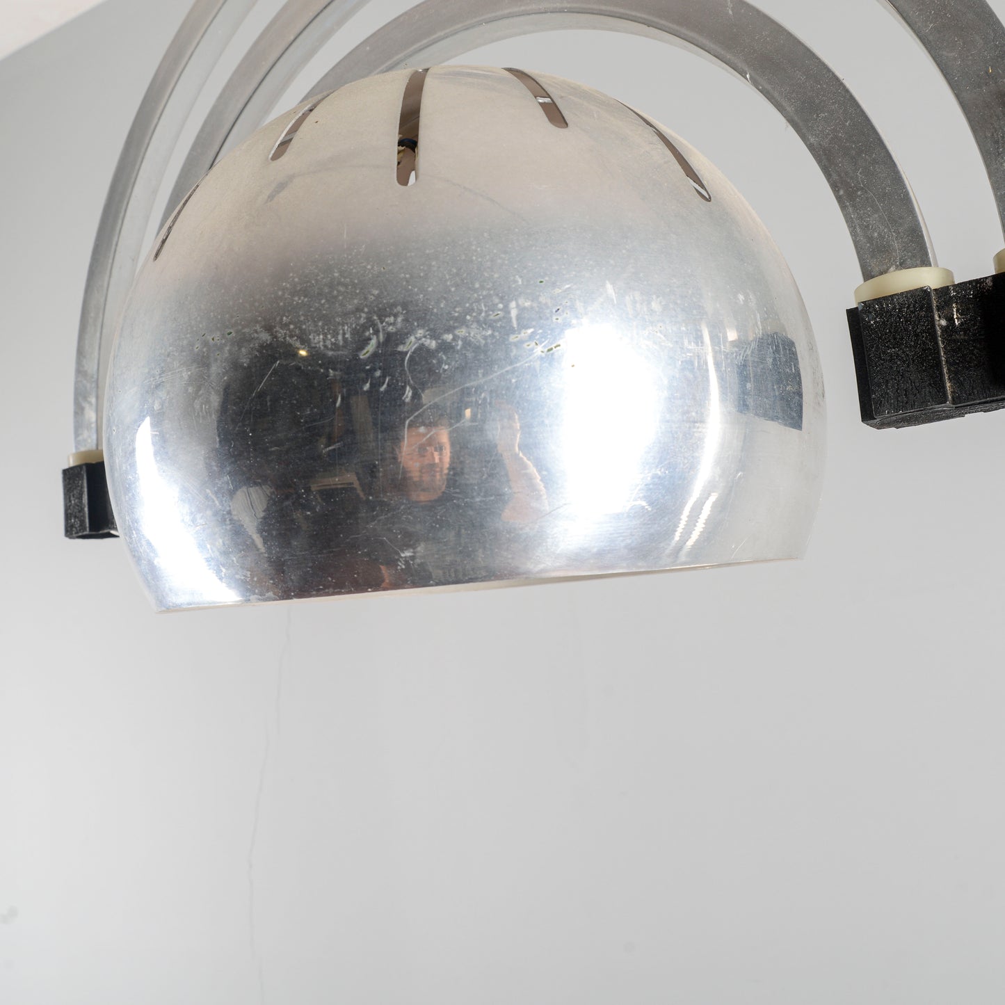 Lampada Ad Arco Stile Reggiani Space Age