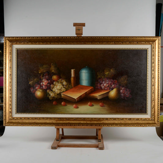Quadro dipinto natura morta firmato Giordano