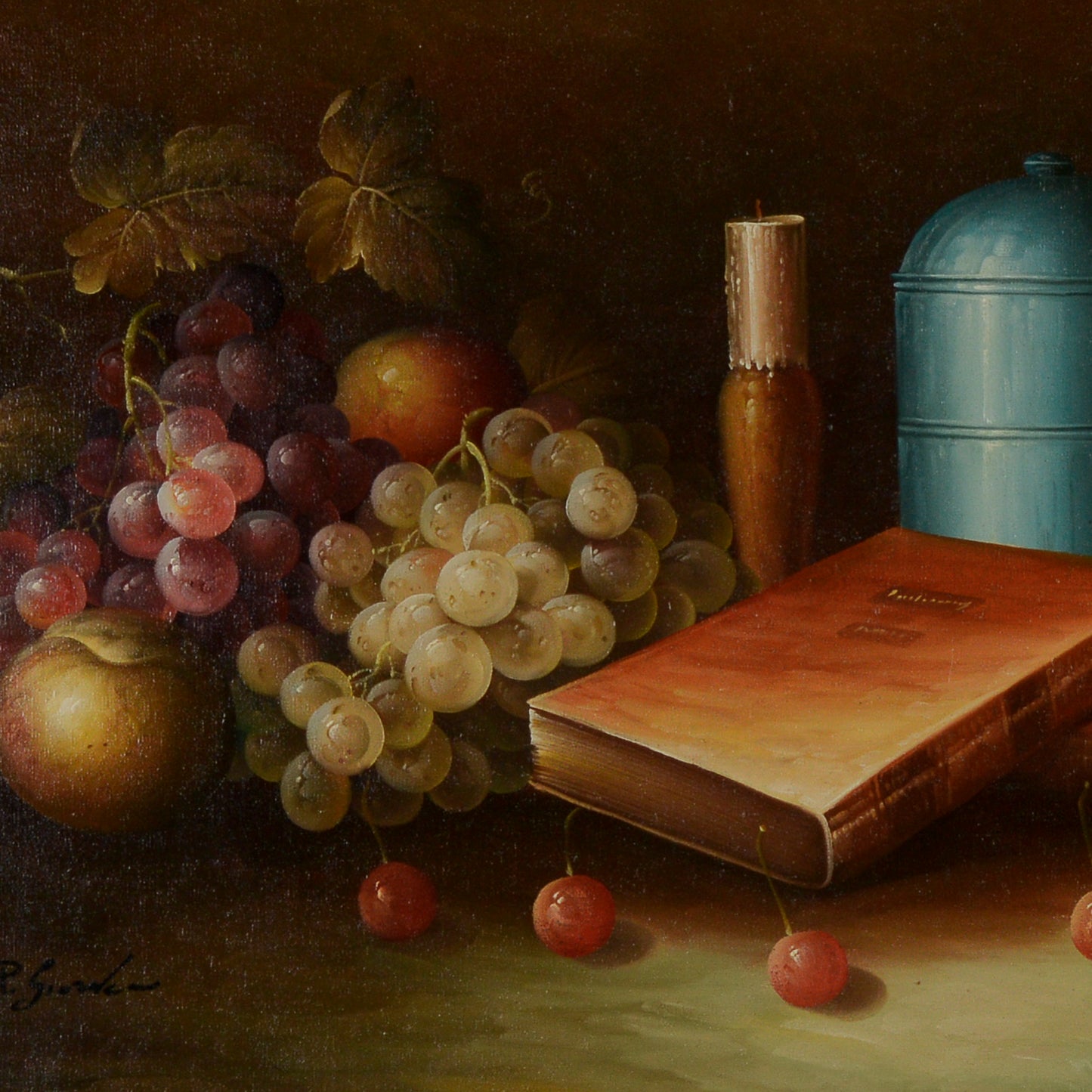 Quadro dipinto natura morta firmato Giordano