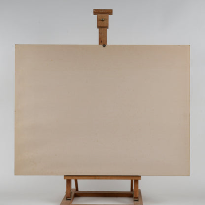 Quadro dipinto con scena di vita firmato Giordano